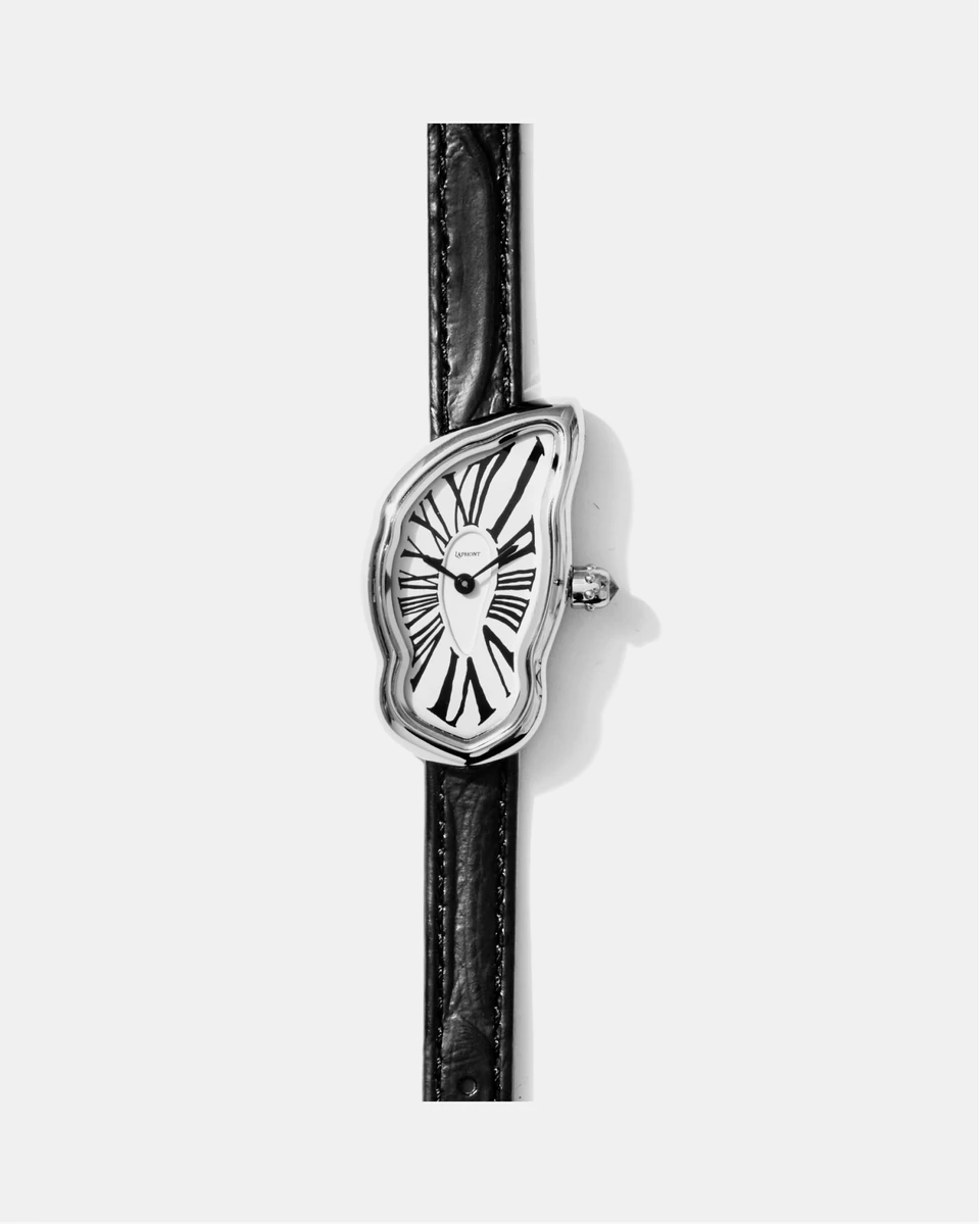 Melting Watch Small Silver