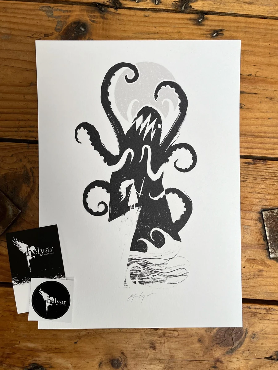 Hand-Signed A4 Art Print - Premium Quality on 300gsm Fresco Gesso Paper