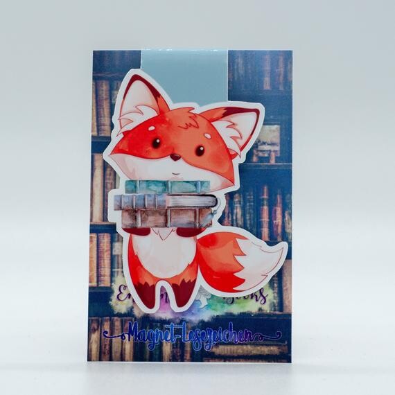 Bookmark magnétique fox