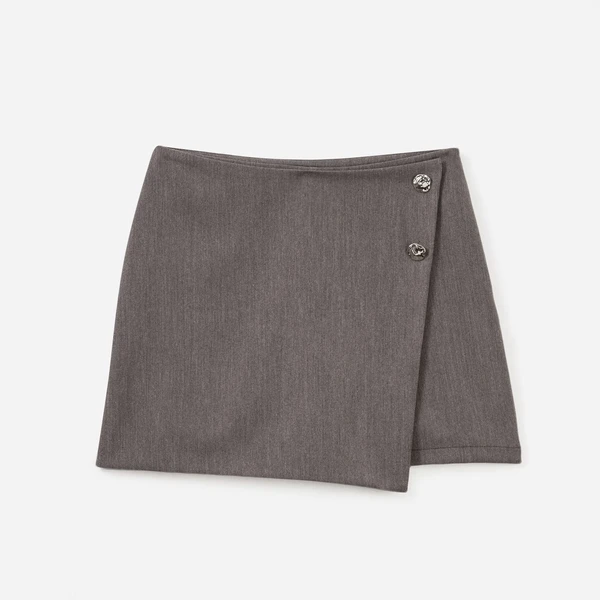 Jupe-short TEXTO marron