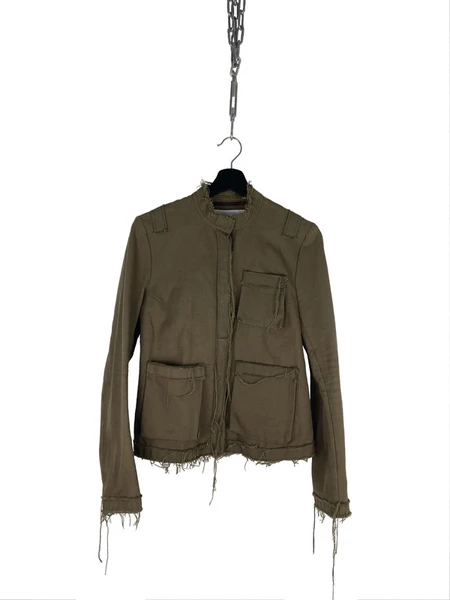 Veronique Branquinho 2002 distressed Cargo-Jacket