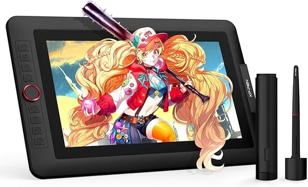 XP-PEN Artist 13.3 Pro Tablette Graphique à Stylet 8192 Niveaux - Tablette de Dessin avec Ecran à 13.3 Pouces + 8 Touches de Raccourcis - Compatible avec Windows Mac