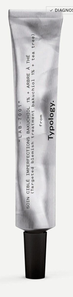 Soin ciblé imperfections — Bakuchiol 1 % + extrait d'arbre à thé