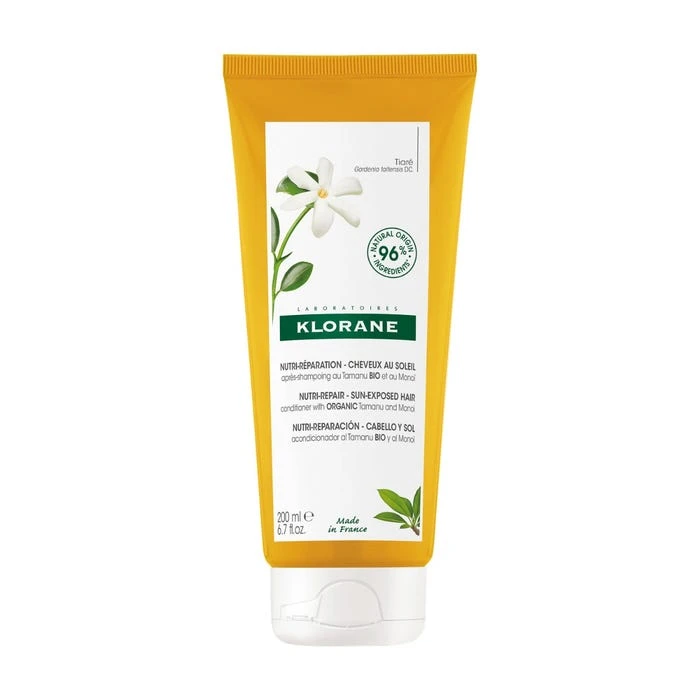 SOLAIRE - Baume Riche Après-Shampoing Réparateur Nutritif au Tamanu Bio et au Monoï, 200ml