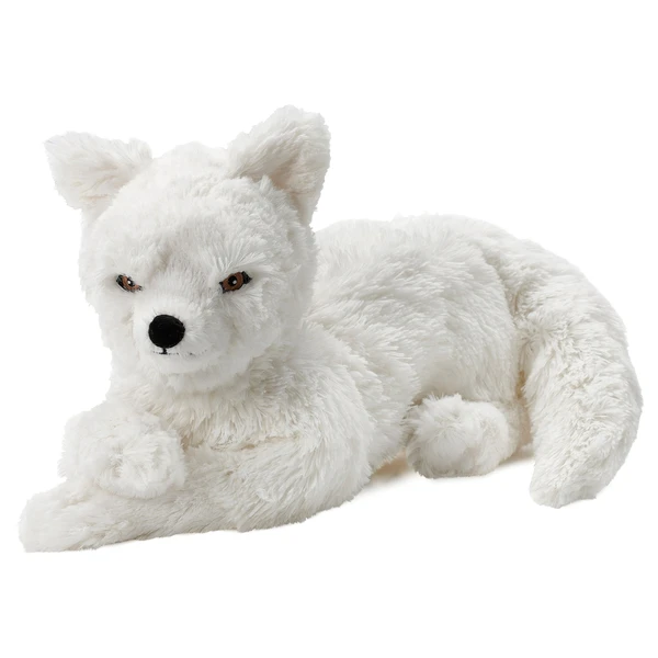 SKOGSDUVA Peluche - renard polaire/blanc 60 cm