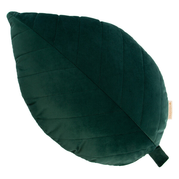  Nobodinoz Coussin Palma Velvet - Jungle Green 