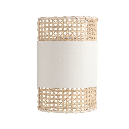 Applique avec cannage en rotin