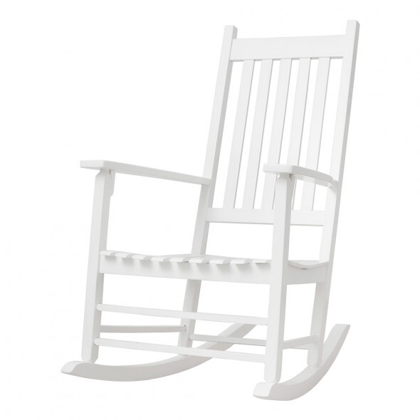 Rocking chair - Fauteuil à bascule blanc Cosy