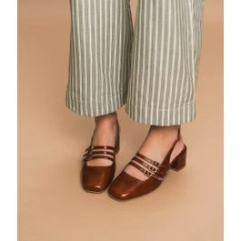 BABIES SLING BACK DEMI CAMEL