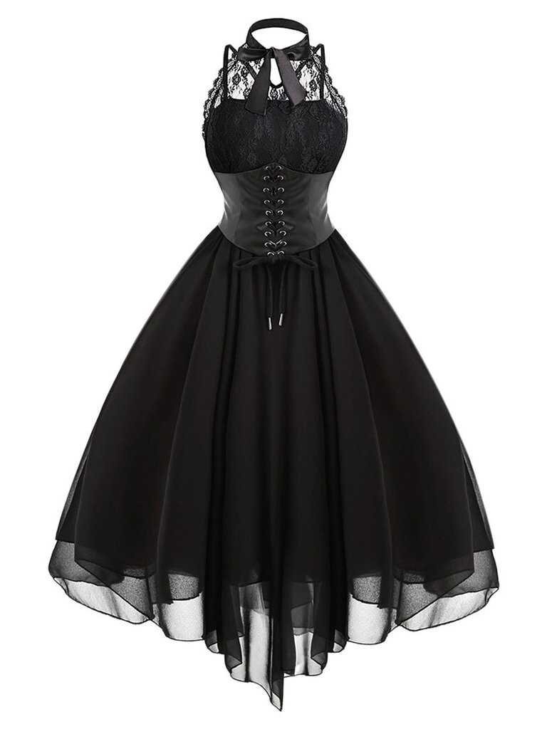 Robe Halloween Steampunk en Dentelle