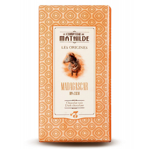 Tablette Origine Madagascar 80% - Chocolat noir