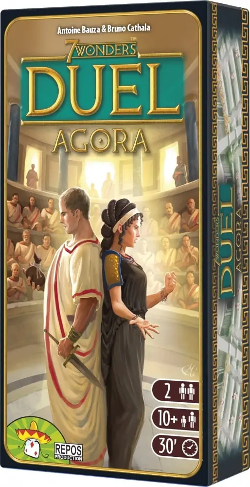 7 Wonders Duel Extension Agora (on a déjà la base du duel) 