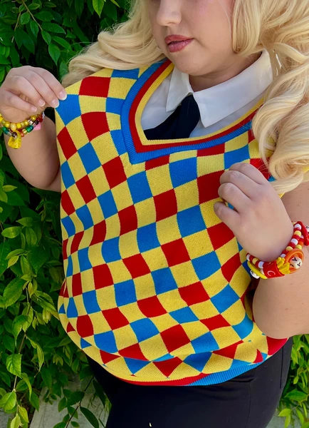 Clown Cardi Vest