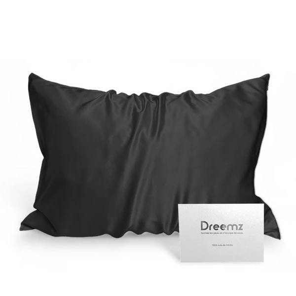 La taie d'oreiller 100% pure soie