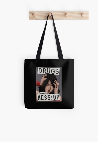 Tote bag Life is Strange Before the Storm Affiche sur les drogues | Tote bag
