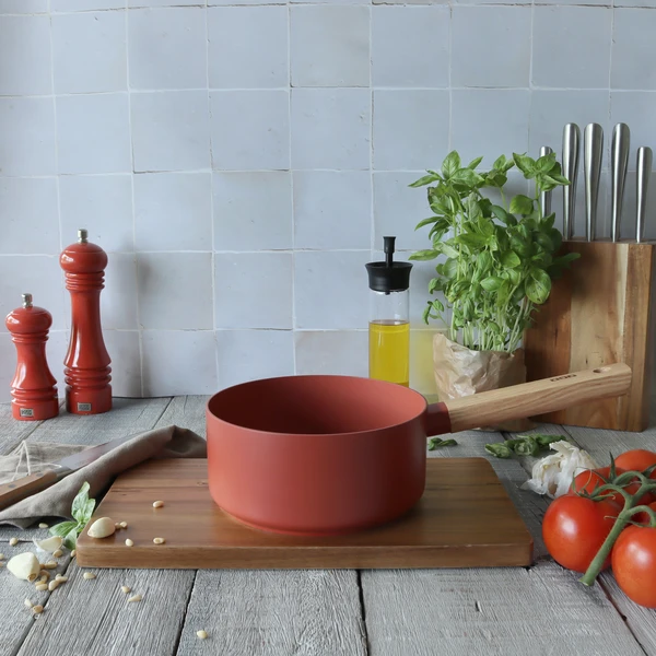 Casserole - Ector - Aluminium - Paprika - 16cm