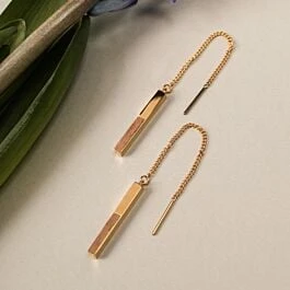 Boucles d'oreilles Campania (Koa/Or) | Holzkern