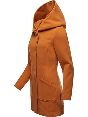 Marikoo Maikoo manteau d'hiver parka pour femme Cannelle Rouillée M