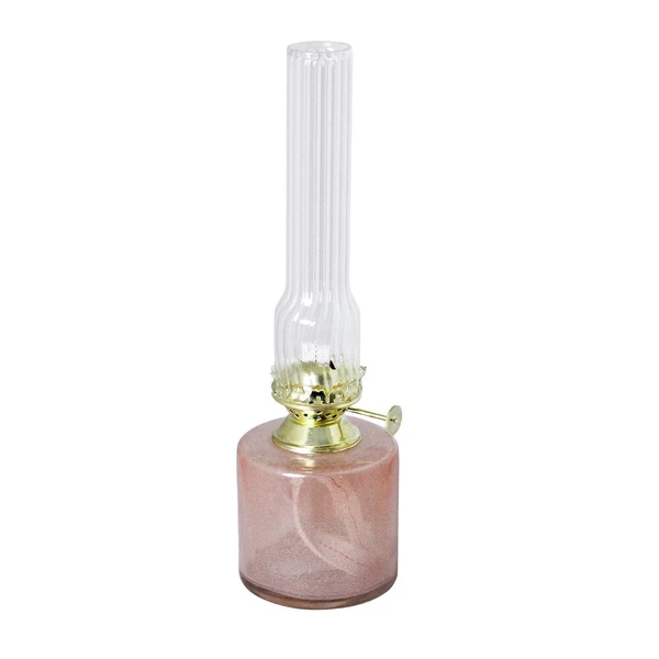 Kerosene Lamp Elvira Ash Pink Small