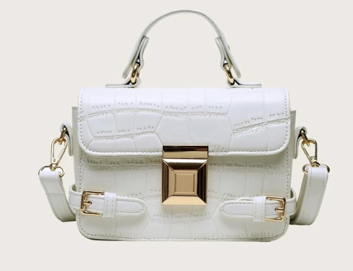 Shein cartable en relief de crocodile 