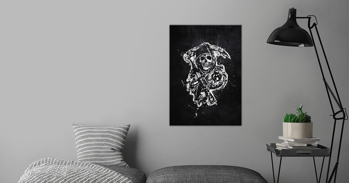 Sons of Anarchy Tv Shows Poster Print | metal posters - Displate