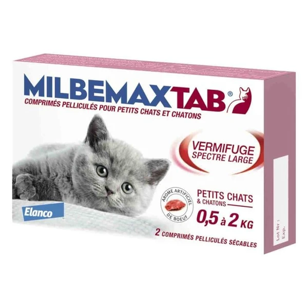 Antiparasitaire externe et/ou interne pour chats/chatons
