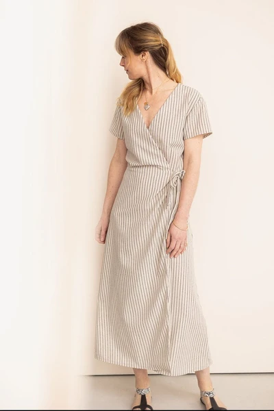 Joli Kit Couture - Robe Salomé rayée