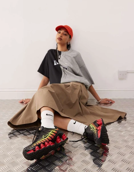 Nike - Shox TL - Baskets - Noir multicolore
