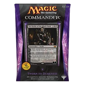"Sworn to Darkness" Commander Deck (Black)