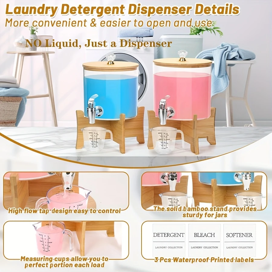 1pc/2pcs distributeur détachant support plastique bpa - Temu France