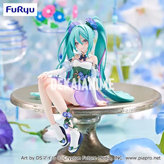 Vocaloid - Hatsune Miku Flower Fairy "Asagao Ver." Noodle Stopper PVC Statue