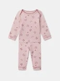 Pyjama évolutif à côtes