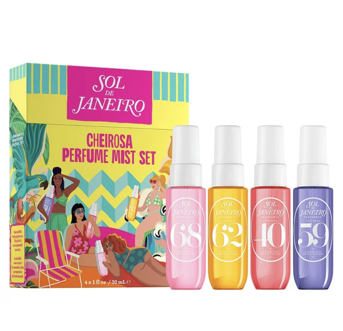 Sol de Janeiro  Brazilian Crush  Cheirosa Perfume Mists  Coffret soin corps » achetez en ligne | Nocibé
