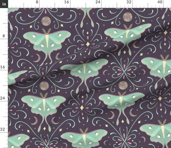 Fabric in Moon Moth at Midn