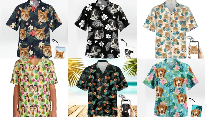 Custom Photo Hawaiian Shirt – Personalized Aloha Wear