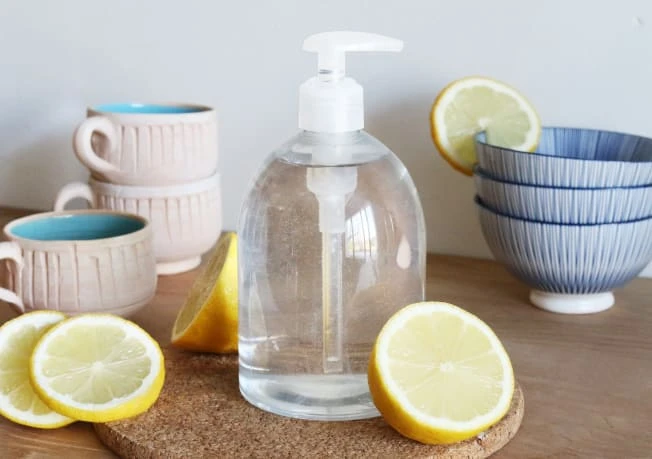 Fabrication Liquide vaisselle au citron