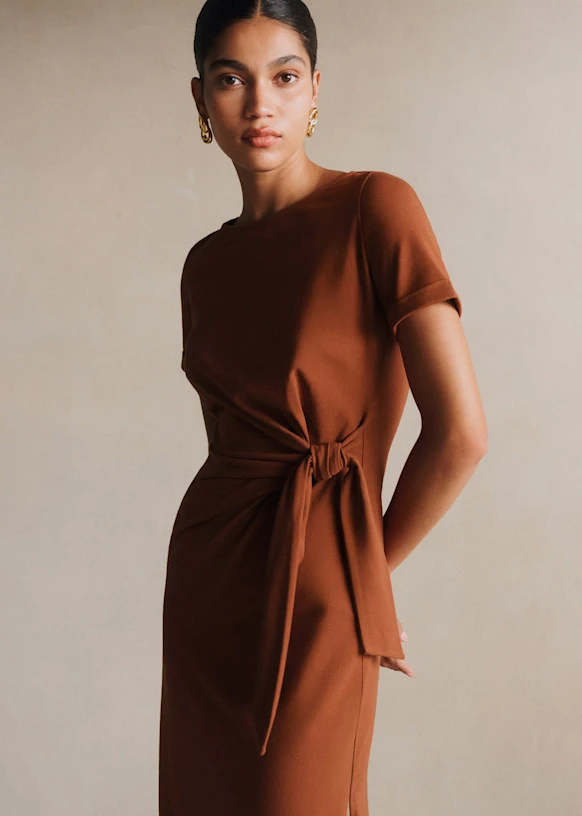 Robe Pippa - Acajou