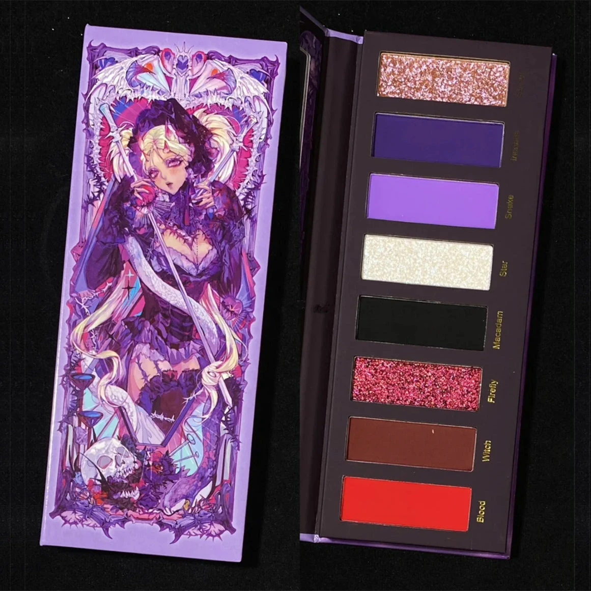 Narimi Fireflies In Dark Night 8-Color Eyeshadow Palette T3840