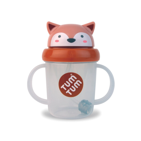 Tasse à paille - Renard