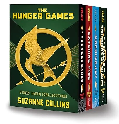 Hunger Games 4-Book Hardcover Box Set (The Hunger Games, Catching Fire, Mockingjay, The Ballad of Songbirds and Snakes) Hardcover – 6 Oct. 2020