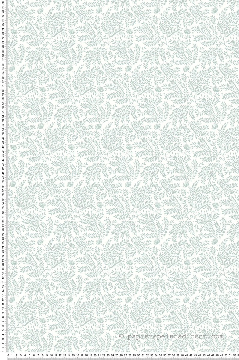 Papier Peint Feuillage Nature vert d'eau - Tartine et Chocolat de Lutèce | Réf. LTC-36200304 | LTC-36200304