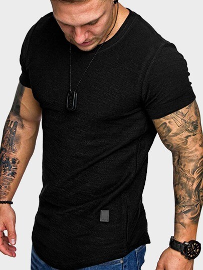 T-shirt unicolore