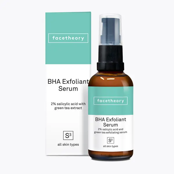 BHA Exfoliating Serum S3 with 2% Salicylic Acid and Green Tea Extract Unscented