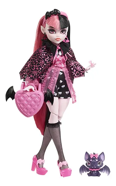 Monster High poupée mannequin Draculaura et Count Fabulous