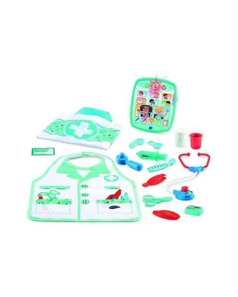 KIT APPRENTI DOCTEUR ELETRONIQUE Une panoplie de docteur très compl...
