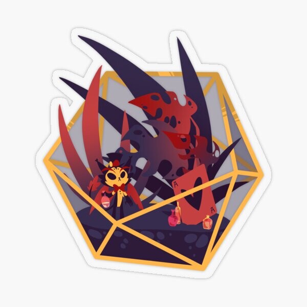 Hôtel Hazbin - Terrarium de cosses | Sticker