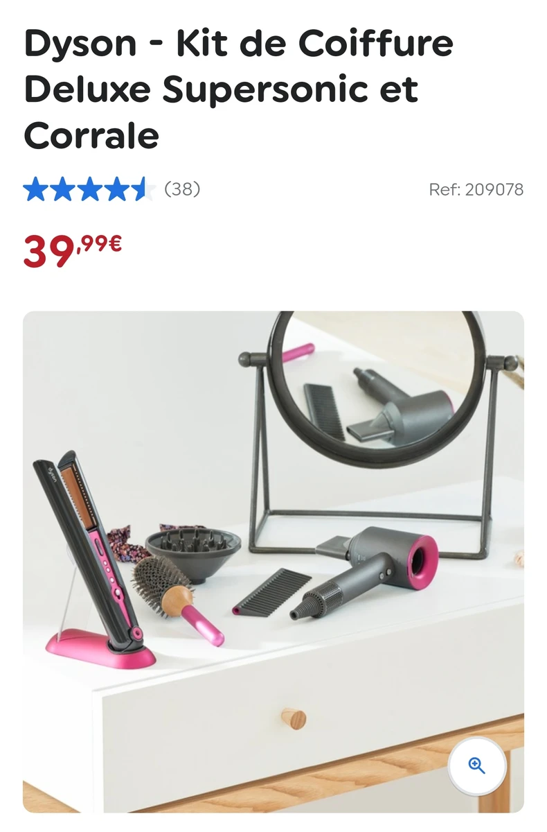 Dyson - Kit de Coiffure Deluxe Supersonic et Corrale