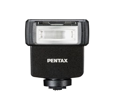 PENTAX AF180FG - Flash Compact avec Flash Automatique P-TTL, Construction résistante à la poussière et aux intempéries, également pour Flash indirect avec Une Utilisation Facile