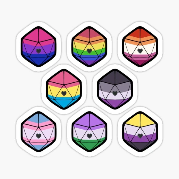 Ensemble Pride D20 | Sticker