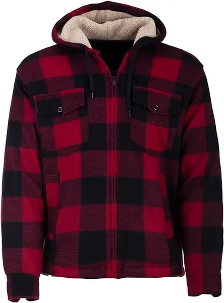 Henry Terre Veste thermique à capuche pour homme - Veste de travail à capuche - Veste thermique à capuche - Taille M à 3XL